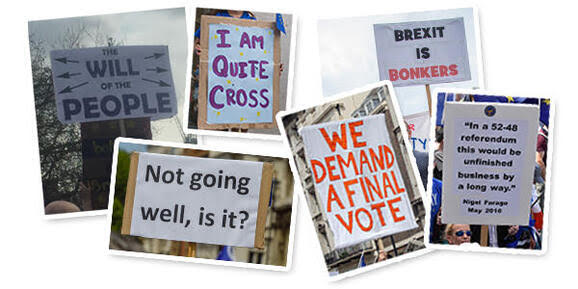 People’s Vote: Placard making work-shop on 12th October